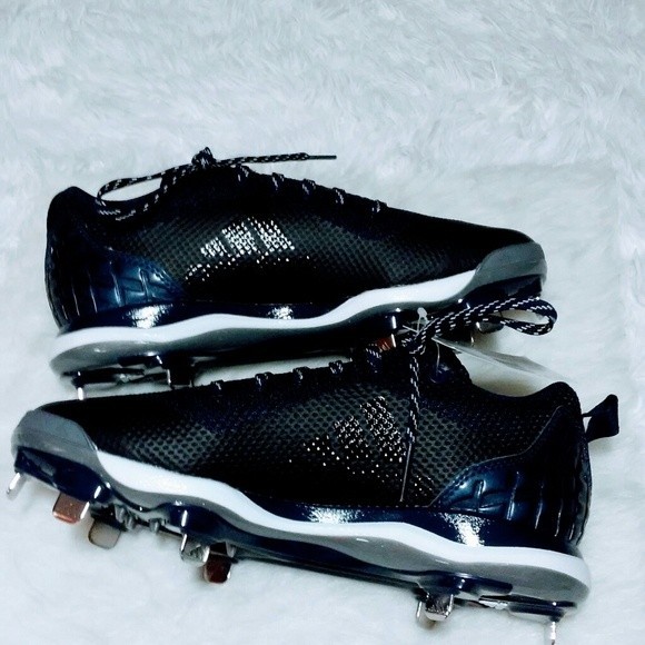 Adidas PowerAlley 5 Baseball Cleats US 7 Metal Spike Athletic Turf Shoes NWT
